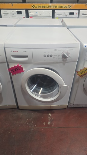 R7391420 LAVADORA 6 KG BOSCH CLASIXX 6 1000 RPM BLANCA