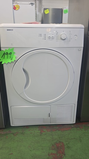 DC7130 SECADORA CONDENSACIÓN 7 KG BEKO BLANCA