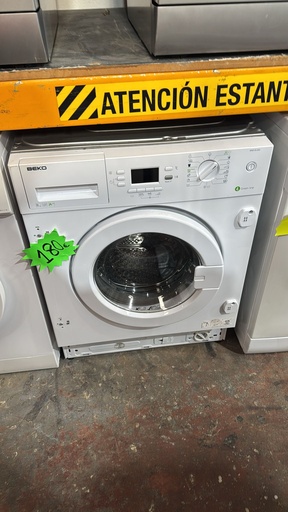 WMI81242 LAVADORA PANELABLE 8 KG BEKO GREEN LINE A++ 1200 RPM BLANCA