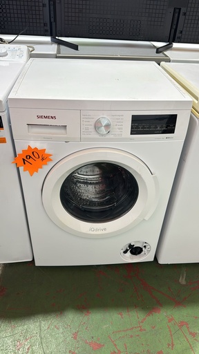 R7407493 LAVADORA 8 KG SIEMENS iSENSORIC iQDRIVE VARIOSPEED BLANCA