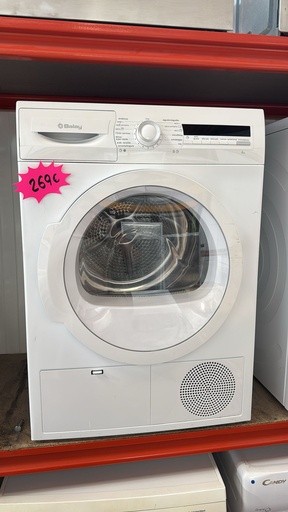 3SC887B/10 SECADORA CONDENSACIÓN 8 KG BALAY BLANCA