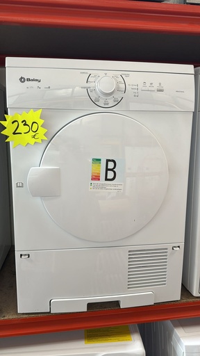 3SC70101EE/05 SECADORA CONDENSACIÓN 7 KG BALAY SC 701 CLASE B BLANCA