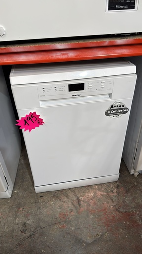 R7391489 LAVAVAJILLAS 60 CM WONDER WDLJ06606 A++ 3 BANDEJAS BLANCO