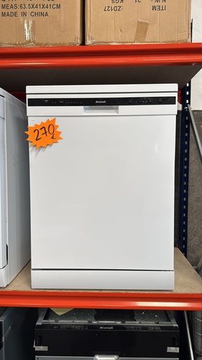 DFP3129DW LAVAVAJILLAS 60 CM BRANDT 12 CUBIERTOS BLANCO