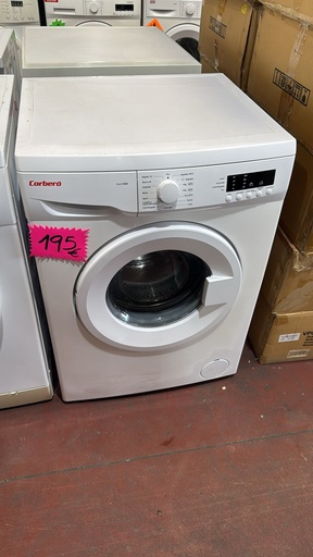 R7407485 LAVADORA 8 KG CORBERÓ CLA 2108W 1000 RPM BLANCA CON LAVADO RÁPIDO