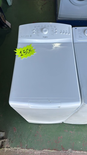 AWE70122EU LAVADORA CARGA SUPERIOR 7 KG WHIRLPOOL A++ 1200 RPM BLANCA