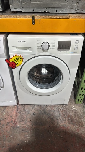 WF60F4E0N2W/EC LAVADORA 7 KG SAMSUNG ECOBUBBLE 1200 RPM BLANCA CON LAVADO RÁPIDO