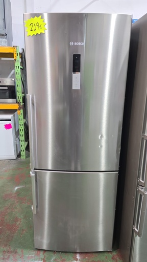 FRIGORIFICO COMBI 185X70 CM BOSCH ACERO INOX NO FROST MOD. KGN46AI22