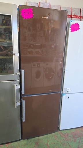 FRIGORIFICO COMBI 185X60 GORENJE MARRON 